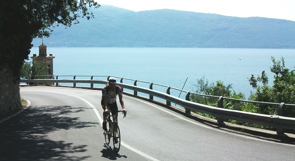 Blick ber den Gardasee