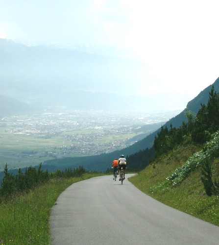 auf der Panoramastr. via Hinterhornalm
