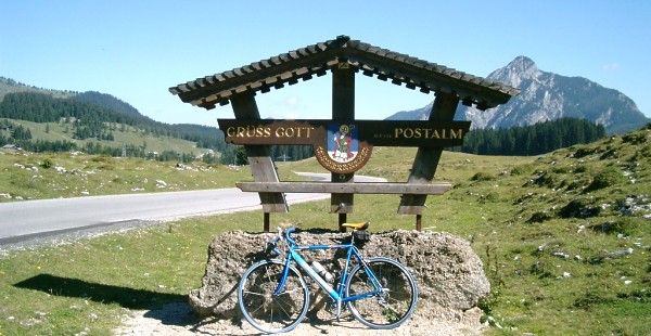 auf dem Weg zur Postalm