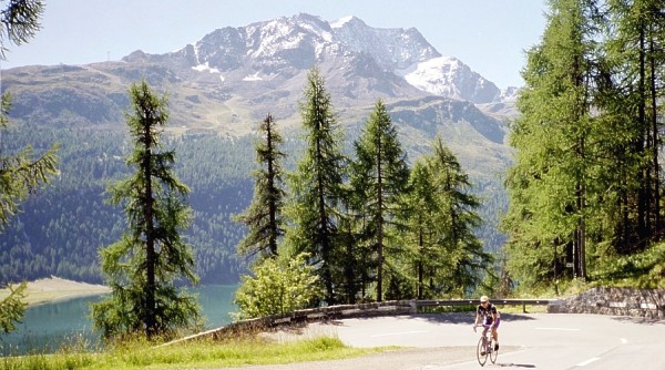 Julierpass - Blick auf Silvaplana