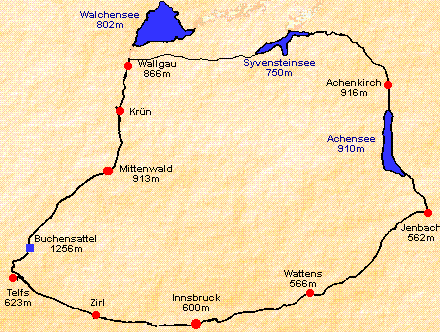 Routenplan