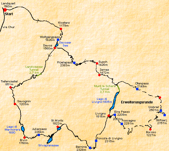 Routenplan