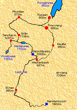 Routenplan