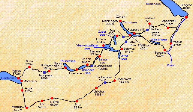 Routenplan