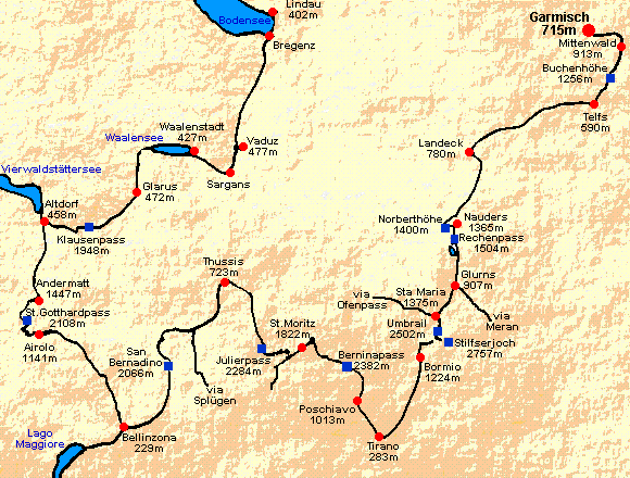 Routenplan