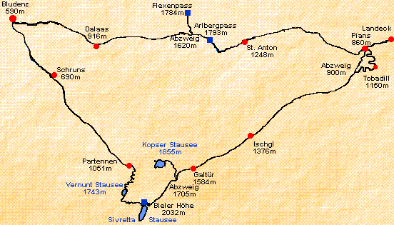 Routenplan