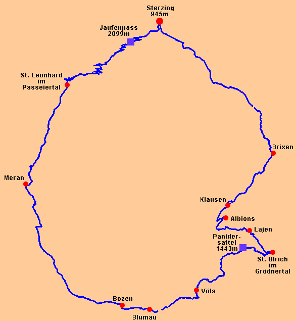Routenplan